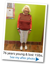 Weight loss at 76 years young lost-15lbs